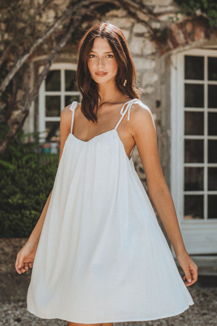 ANIYAH WHITE DRESS
