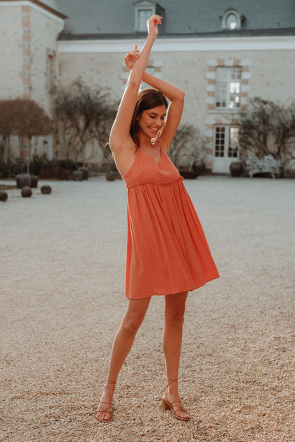 LEOLINE DRESS CLAY