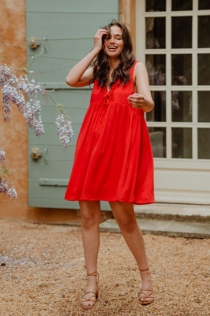 FANNY RED DRESS