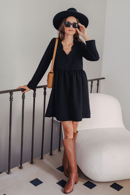 MARTHA EBONY DRESS