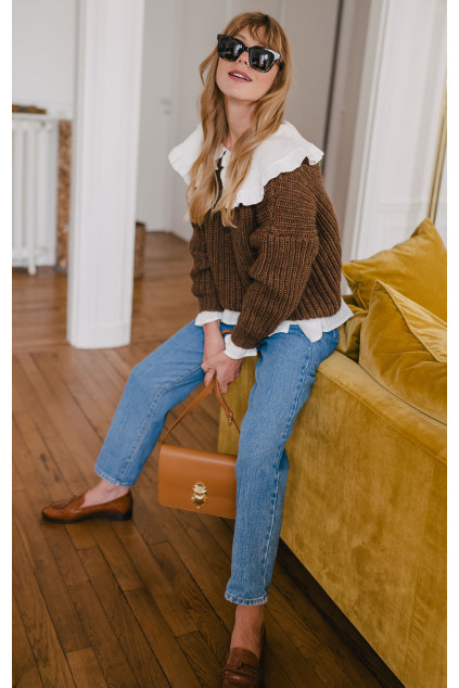 SELLY BROWN SWEATER