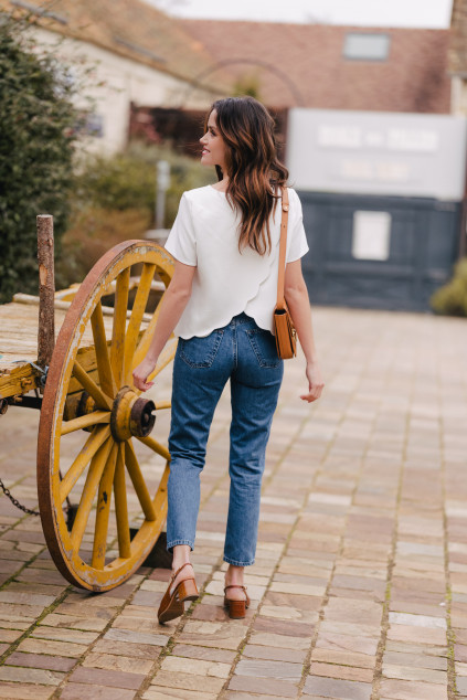 MILAN WHITE BLOUSE