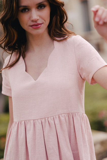 MARTHA LIN ROSE DRESS