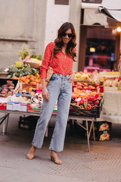 RUBY FLOWER SHIRT