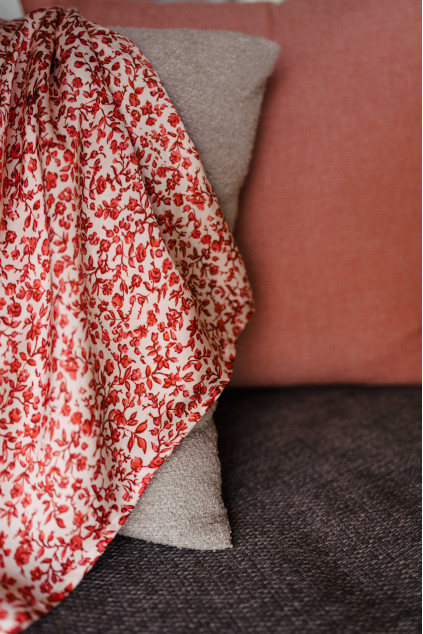 MELBA SCARF RED