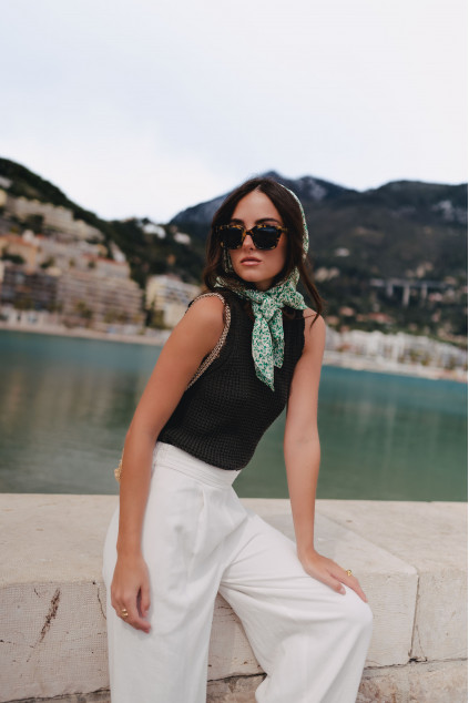 MELBA GREEN SCARF