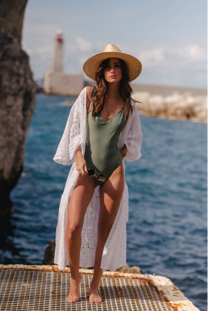 WHITE SIMÉON KIMONO