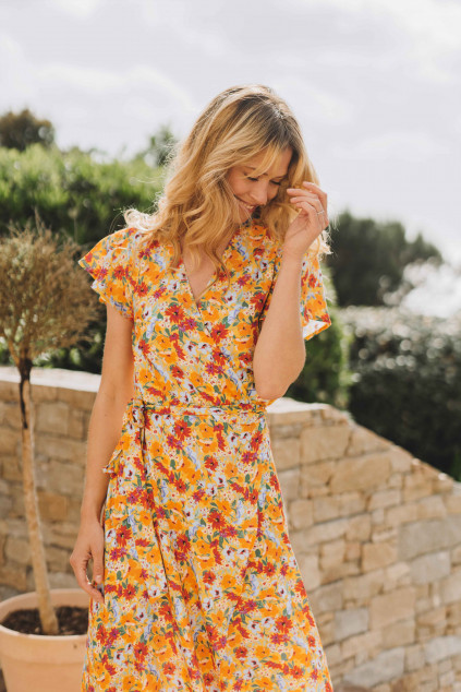 AMALIA SUMMER FLOWER DRESS