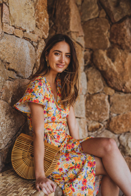 AMALIA SUMMER FLOWER DRESS
