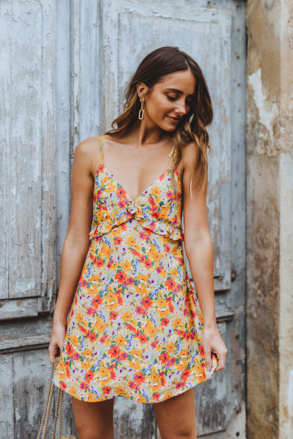 ROBE MÉLINA FLEUR D ÉTÉ