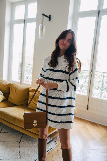 OCEAN ECRU DRESS
