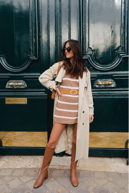 OCEAN CAMEL DRESS