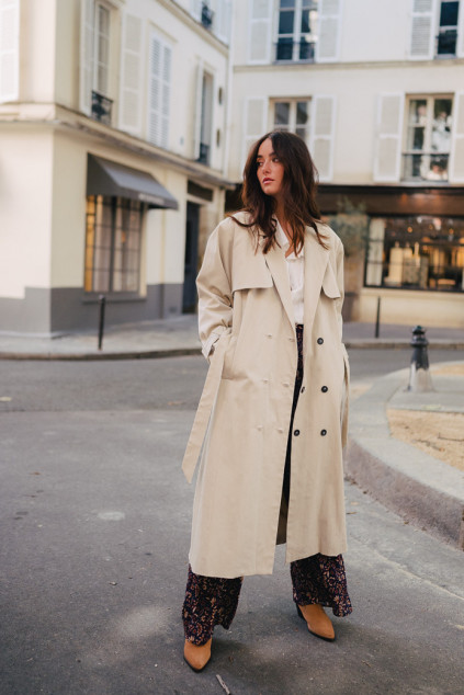 TRENCH ARNALDO GABARDINE BEIGE