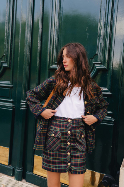 BRITANY TARTAN SKIRT