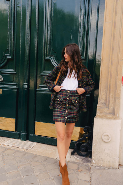 BRITANY TARTAN SKIRT