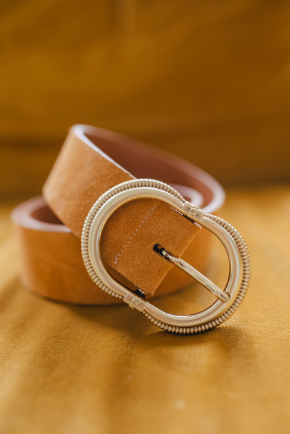 CEINTURE GALICE DAIM CAMEL