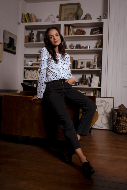 LORRAINE POLKA SHIRT
