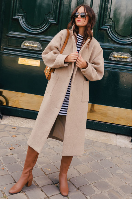 MANTEAU JÉRÉMY BEIGE