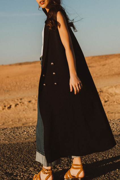 NAVY LINETTE VEST