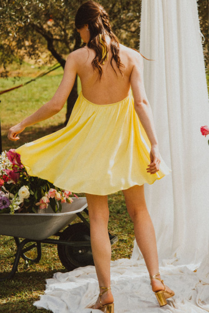 ROBE NANETTE JAUNE