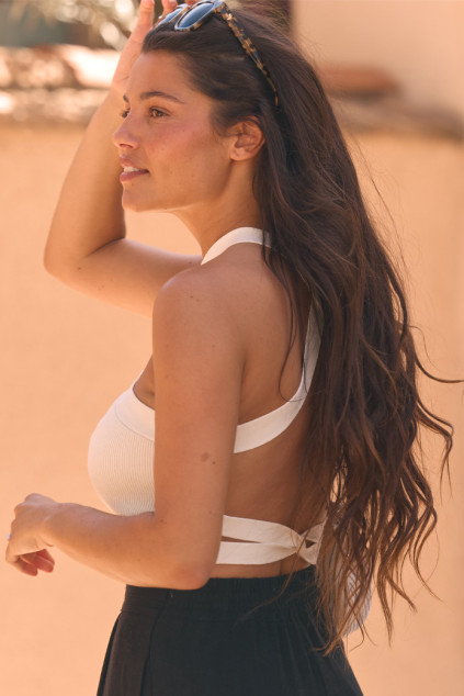 BREE ECRU TANK TOP