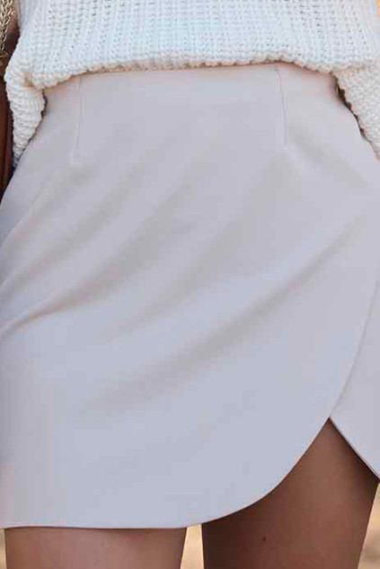 IVANNA BEIGE SKIRT