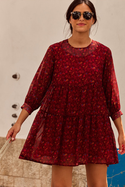MATHILDA MASSIMA DRESS RED