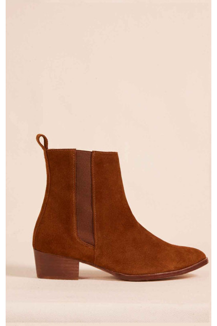 BOTTINES MILIA CAMEL