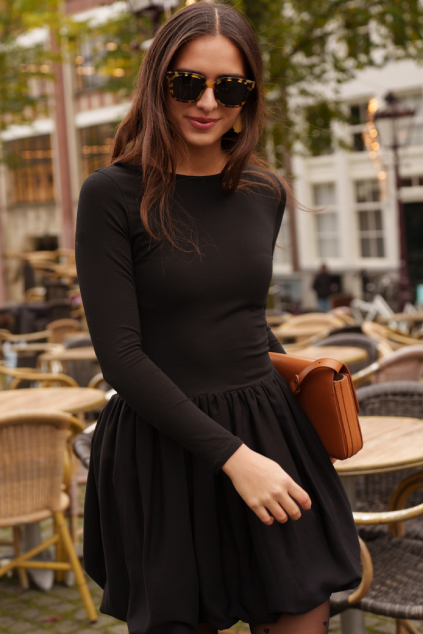 ROBE ROSALIA BLACK