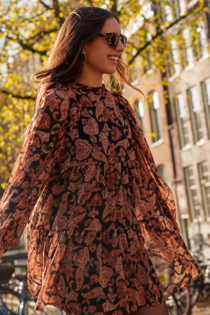 WINTER CASHMERE RAJA DRESS