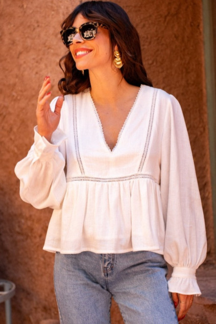 BLOUSE BALIOR BLANCHE