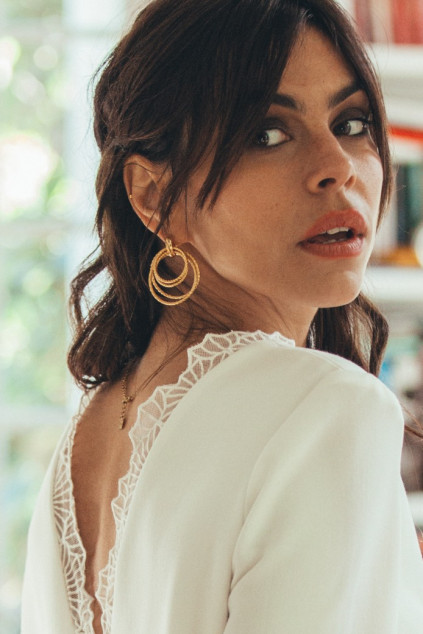 BROWN EARRINGS