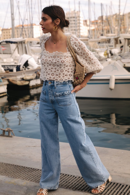 CLEO GUIPURE BLOUSE JETSY