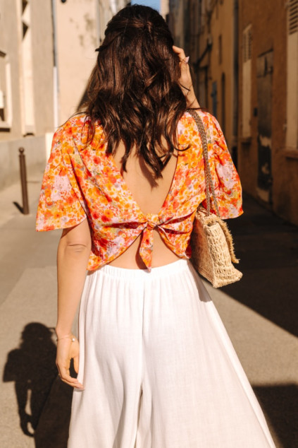 BLOUSE TARA IMPRIME ANTHEMIS