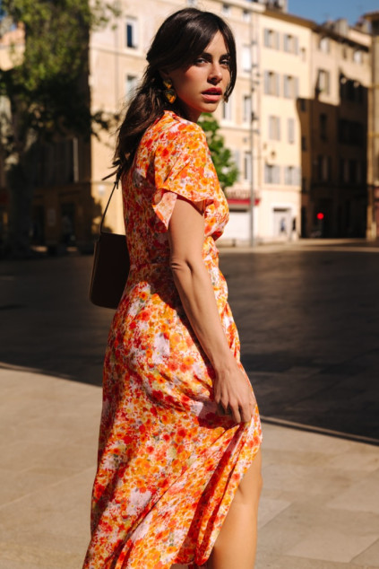 AMALIA DRESS ANTHEMIS PRINT