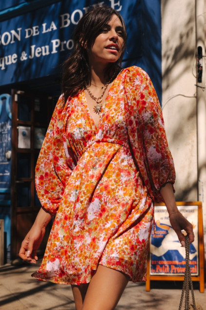 ROBE RIME IMPRIME ANTHEMIS