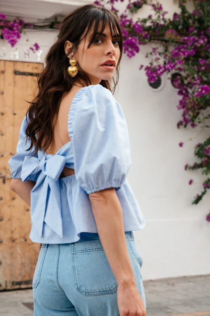 BLOUSE BLAISE CHAMBRAY