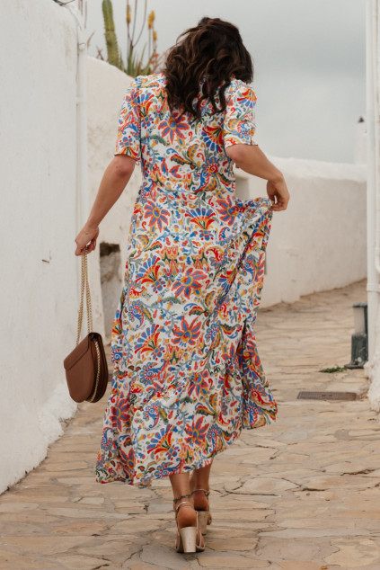 RALIA DRESS PRIMARY PRINT