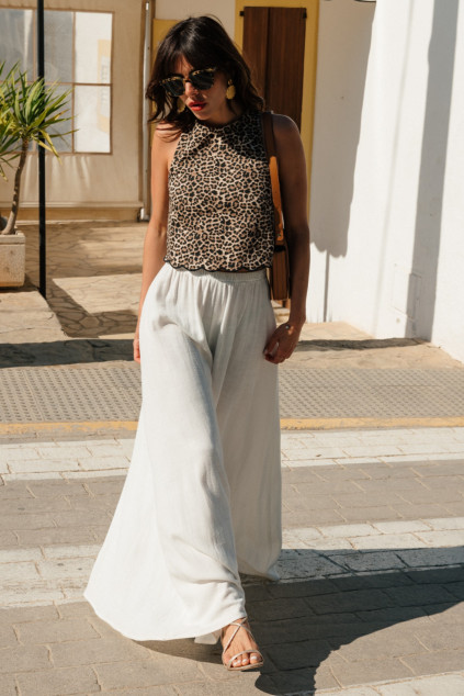 PANTALON POWDER LIN VISCOSE...